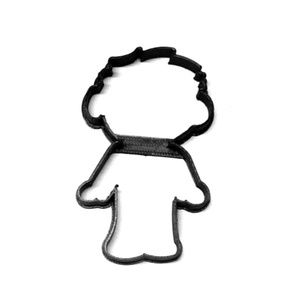 SKELETON COSTUME COOKIE CUTTER PR3097